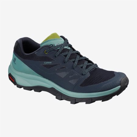 Salomon OUTline GTX W Womens Hiking Shoes Navy | Salomon South Africa